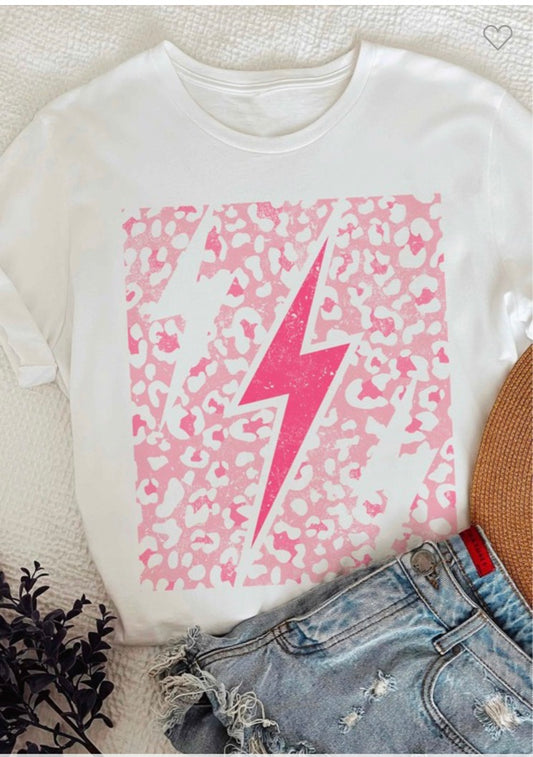 Kids/YouthLeopard Lightning Graphic Tee